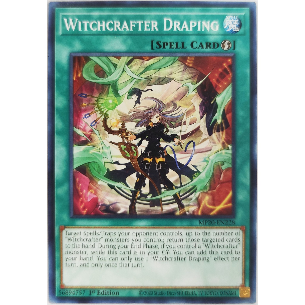 [Thẻ Yugioh] Witchcrafter Draping |EN| Common