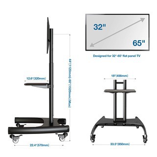 💥💥💥KHUNG ,CỘT ,GIÁ TREO TI VI DI ĐỘNG NB AVA1500 HÀNG NHẬP KHẨU (32 -65 INCH)MỚI NHẤT 2021