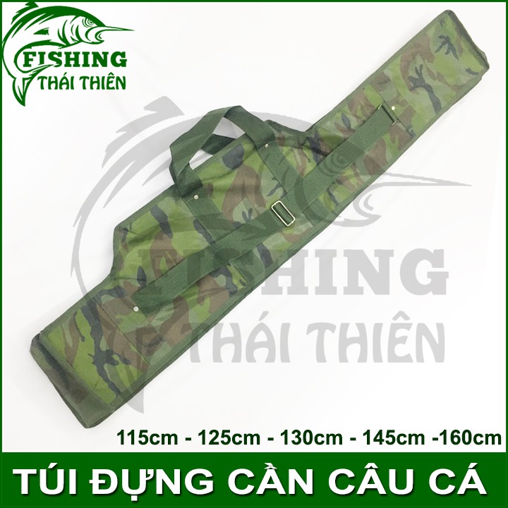 Túi đựng cần câu cá, Bao cần máy Abu Garcia rằn ri siêu bền