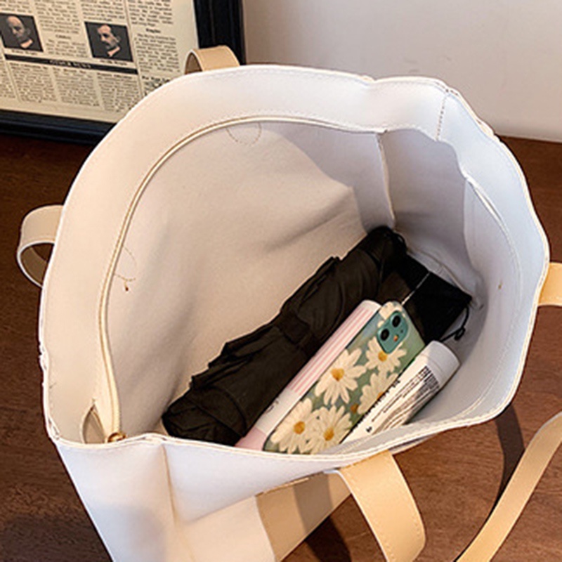 Túi Xách Cỡ Lớn Màu Sắc Độc Đáo Phong Cách Hàn Quốc Thời Trang Mùa Hè Cho Nữ