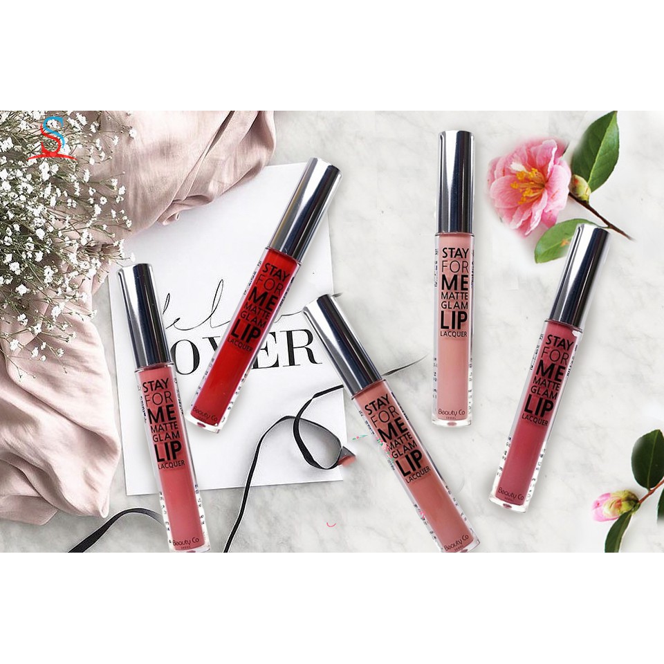 Son Kem Lì Beauty Co Seoul Stay For Me Matte Glam Lip Lacquer