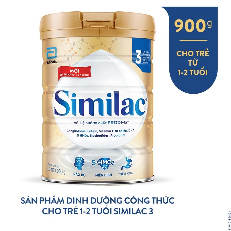 Sữa Bột Similac 3 HMO 900g