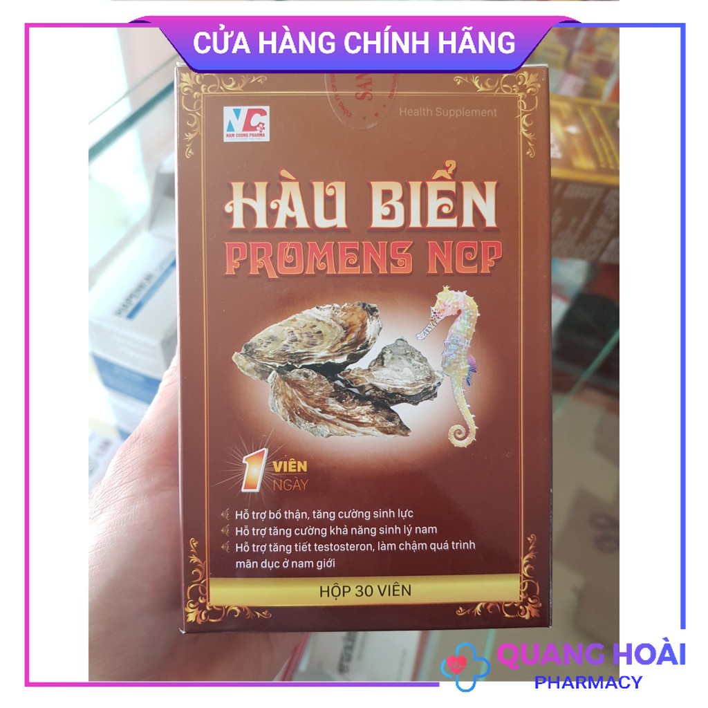 Hàu Biển Promens NCP tăng cường sinh lý Nam giới