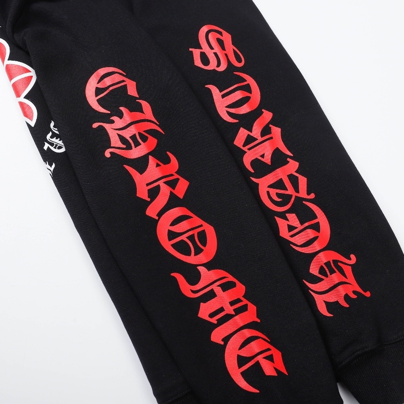 Hàng Có Sẵn Áo Khoác Cardigan Cotton Dáng Rộng Tay Dài Có Khóa Kéo In Hình CH Sanskrit Dành Cho Cặp Đôi