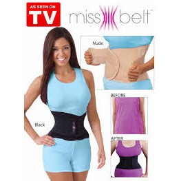 Miss belt Gen nịt bụng giấu ngấn mỡ thần kỳ thon eo quyến rũ chỉ trong 3 giây