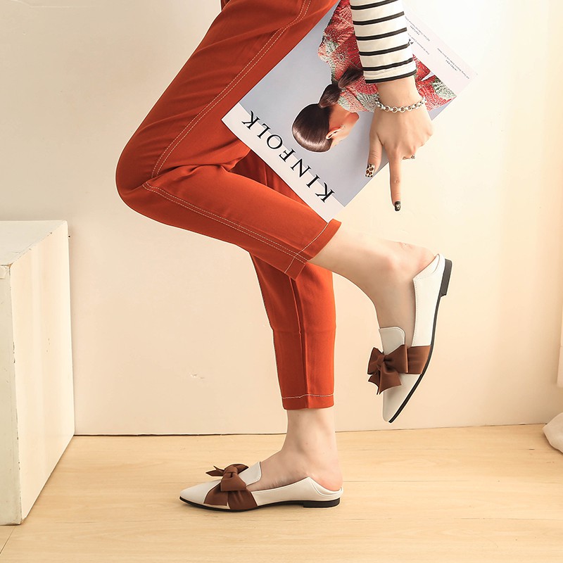 Giày Nữ Đế Bằng Mũi Nhọn Size 34-42 | BigBuy360 - bigbuy360.vn