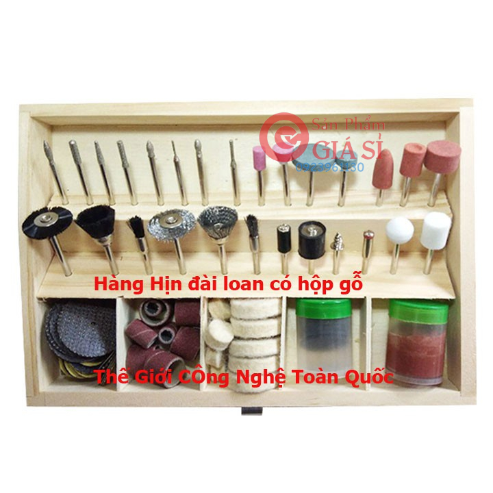 phụ kiện đồ nghề cắt, cưa, mài, chà, đánh bóng, điêu khắc cao cấp hộp gỗ ❤️freeship❤️