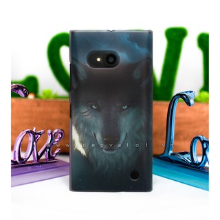 Ốp lưng Lumia 730 Sói Đơn Độc