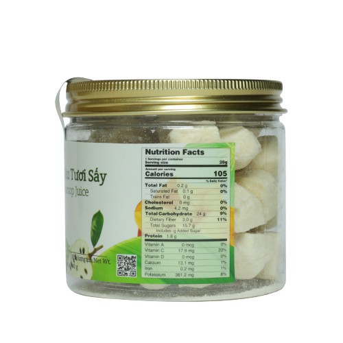 Sinh Tố Mãng Cầu Tươi Sấy Dạng Viên Yo'V Vinamit Mãng Cầu Thật Hương Vị Thật