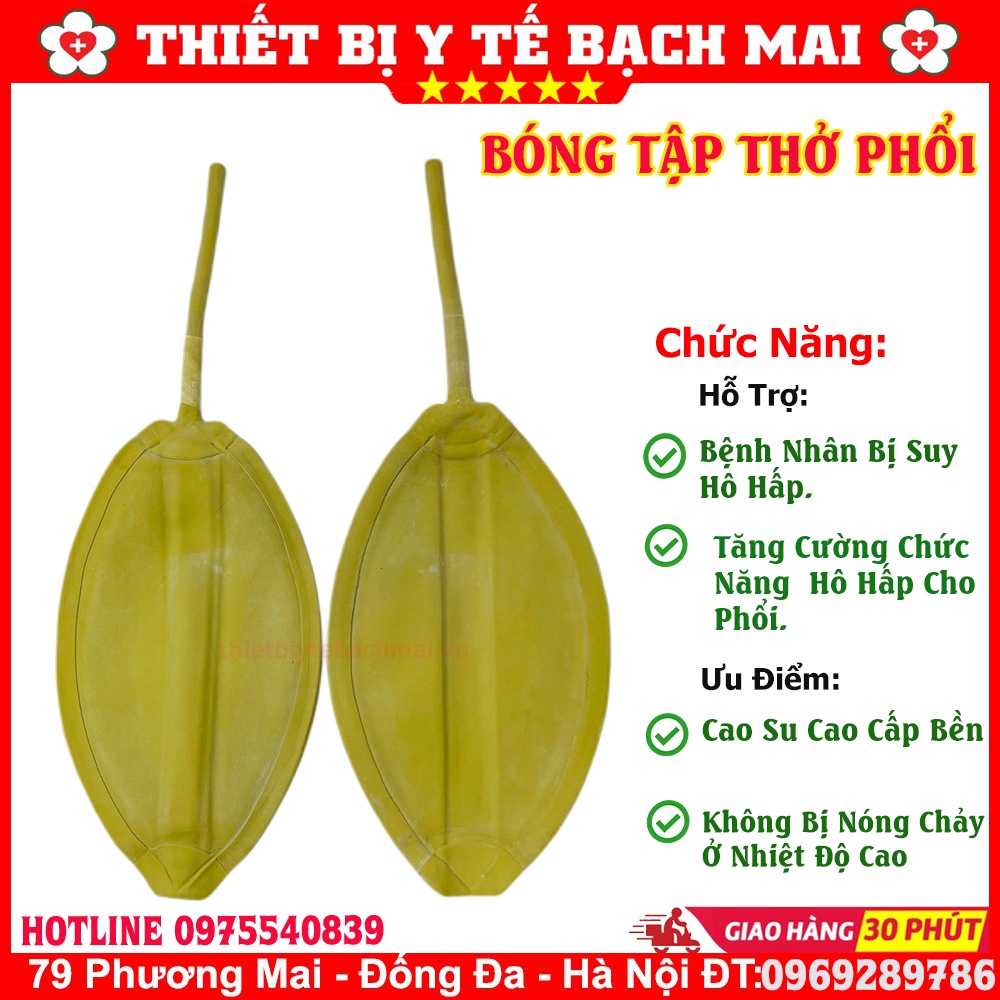 Bóng Tập Thổi Cao Su, Bóng Tập Thở Bệnh Nhân Phổi Phục Hồi Hệ Hô Hấp