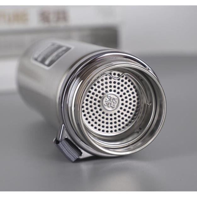 Bình giữ nhiệt INOX 316 cao cấp phong cách thể thao, nắp đính kim cương, Có Tấm Lọc, Giữ Nhiệt Lên Đến 24 Tiếng