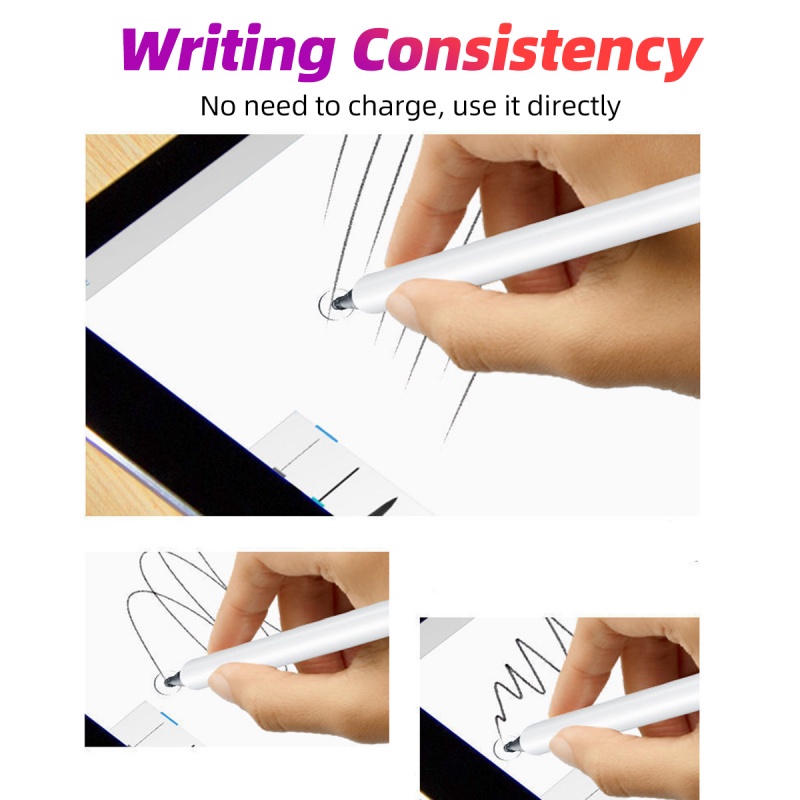 Bút cảm ứng HDOORLINK tích hợp đầu bút viết 2 trong 1 thích hợp cho điện thoại thông minh/máy tính bảng Android/Apple