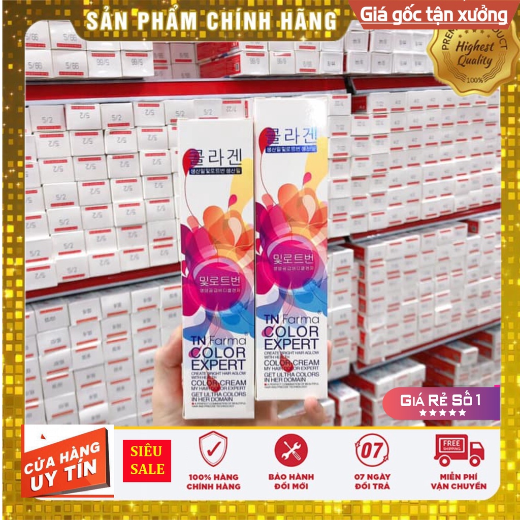Sỉ Thuốc Nhuộm Tóc Hàn Quốc Chính Hãng Loại Mới, Đủ Các Màu Sắc