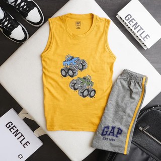 Bộ thun sát nách baby gap bé trai