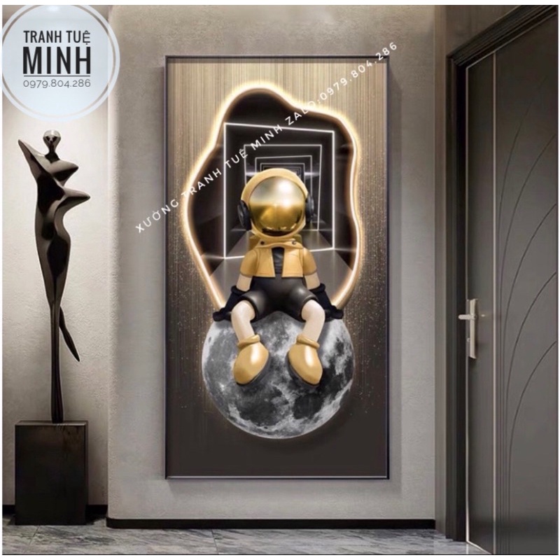 (60x120)Tranh Chú Gấu Kaws Toy Treo Tường /Game/ Gaming / RObot/ Bearbrick Siêu anh hùng Marvel T1.Tranh tráng gương 3D