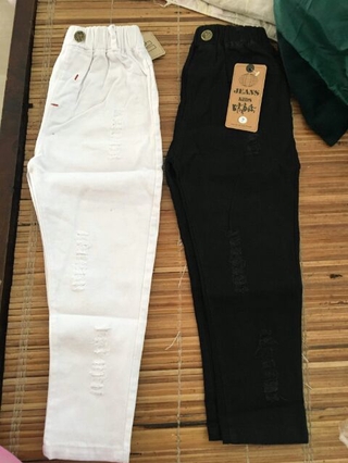 Quần kaki trắng & đen