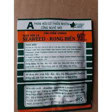 Phân bón lá hữu cơ khoáng Seaweed 95% Rong biển