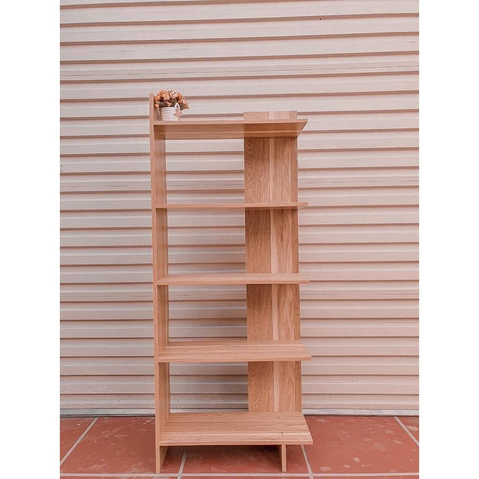 [HOT] Kệ Sách Gỗ Để Đồ 5 Tầng Lắp Ghép Tiện Lợi