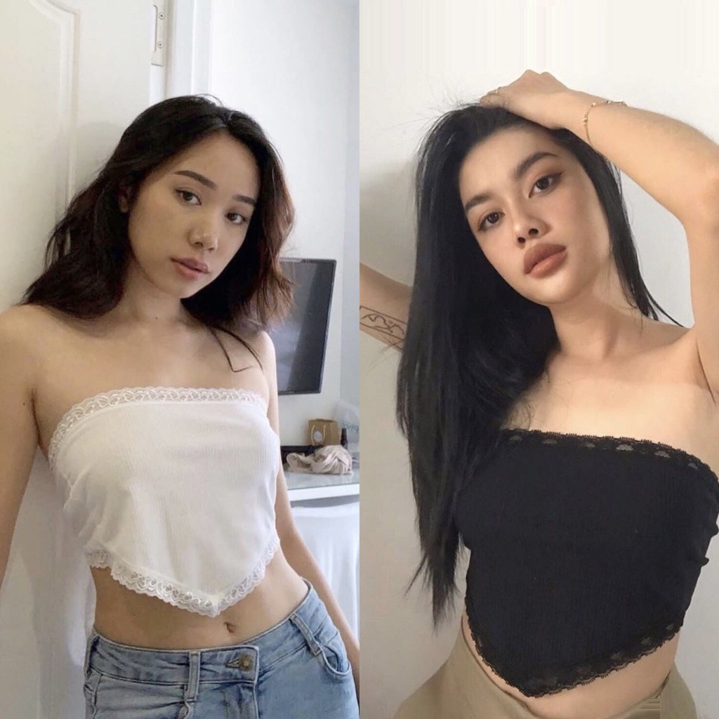 [HÌNH THẬT] ÁO ỐNG KIỂU KHĂN TURBAN QUẤN TRƠN BASIC, CROPTOP NỮ ÔM BODY HOT GIRL ULZZANG HÀN QUỐC SWAG CHẤT 71