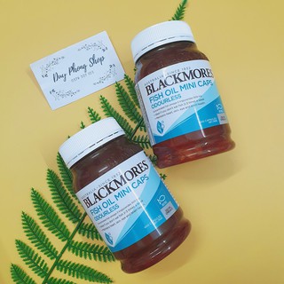 Dầu cá không mùi Blackmores Fish Oil Mini Caps, 400 viên (mẫu mới)