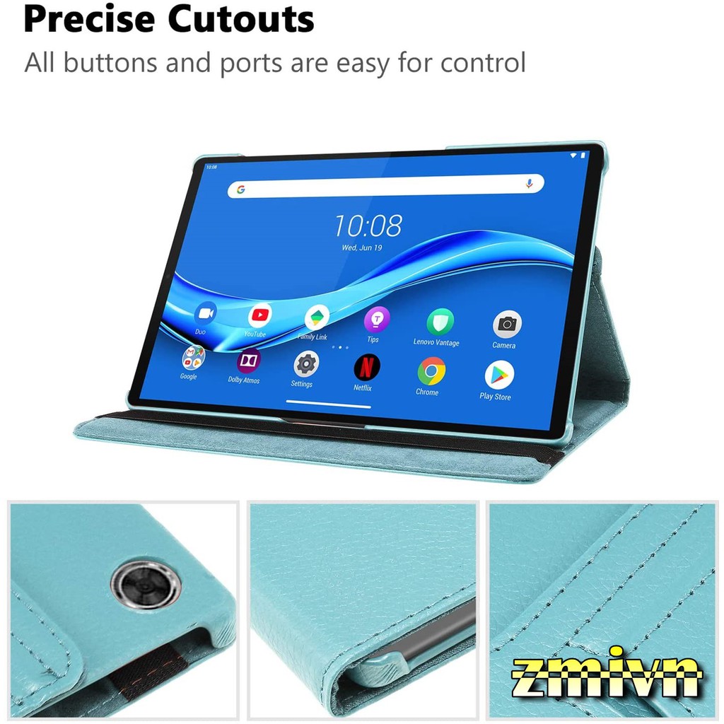 Bao da xoay 360 độ thông minh Lenovo Tab M10 10.1inch Gen 2 TB-X306X