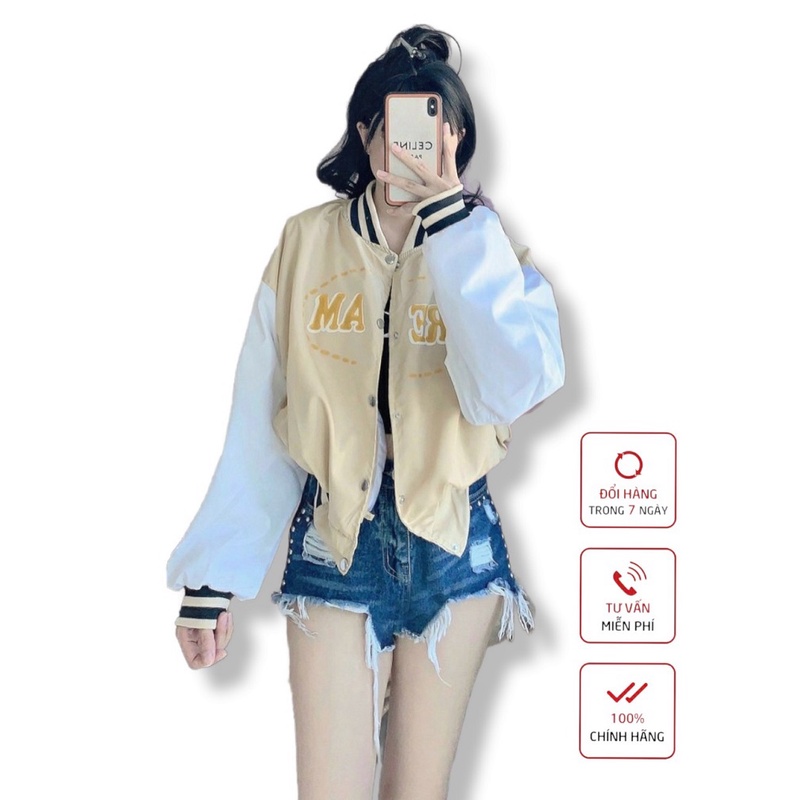Áo Khoác Bomber Cúc Bấm 2 Lớp Form Siêu Đẹp - ĐĂNG QUANG CLOTHER