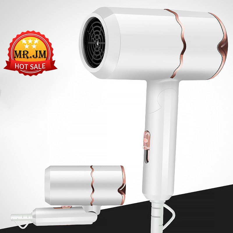 Máy Sấy Tóc Công Suất Lớn 2900W Gấp Gọn Được Phát Sáng Ion Xanh và Máy Uốn Duỗi Tóc Là Tóc Tạo Kiểu Tóc 2in1