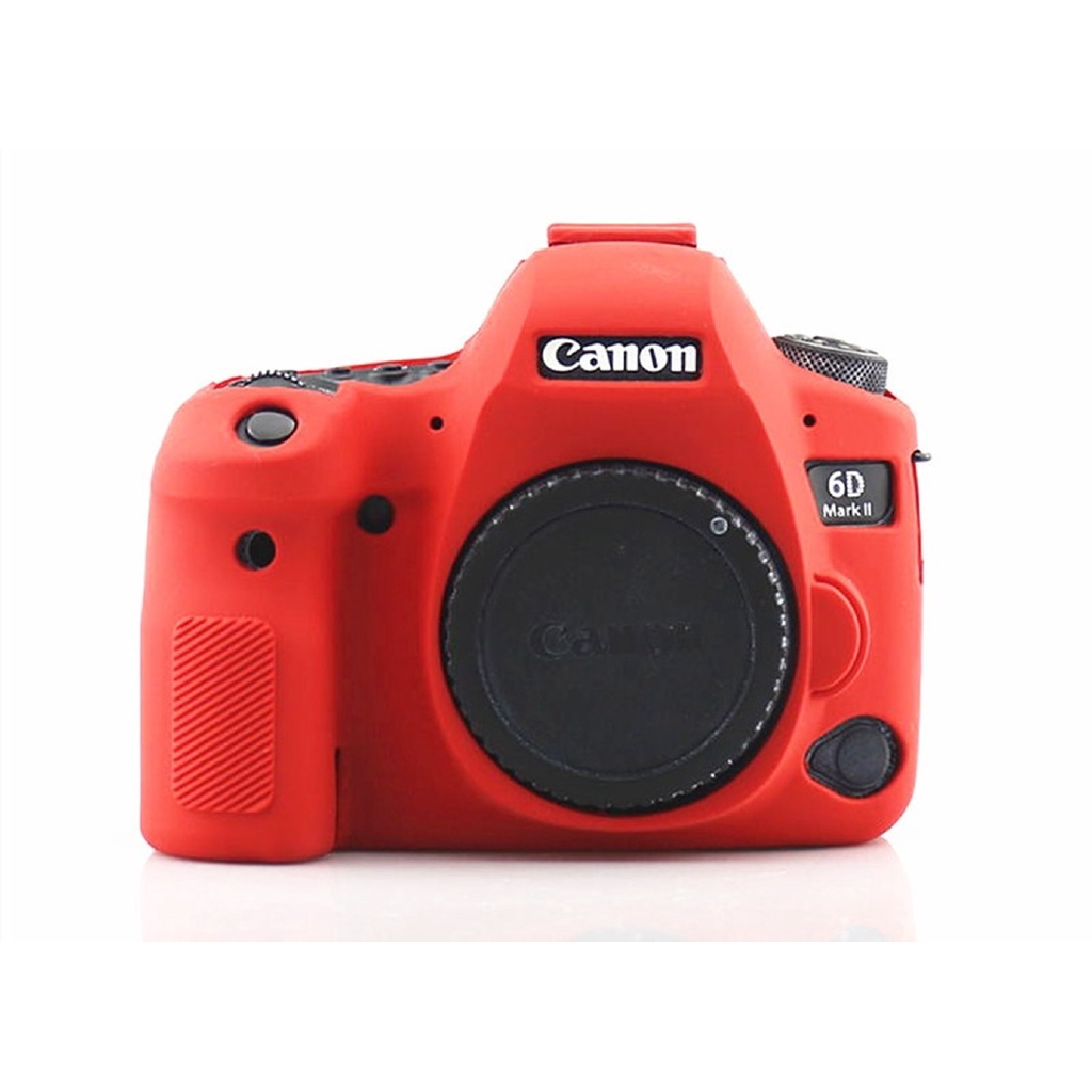 Silicone Vỏ Silicon Bảo Vệ Thân Máy Ảnh Canon Eos 6d Mark Ii 2 6dm2 6d2 Dslr