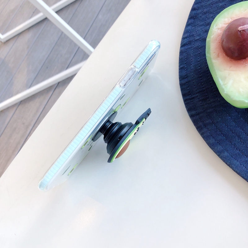 Giá Đỡ Điện Thoại Bằng Silicon Kiểu Hoạt Hình Dễ Thương Có Thể Giặt Được Silicone