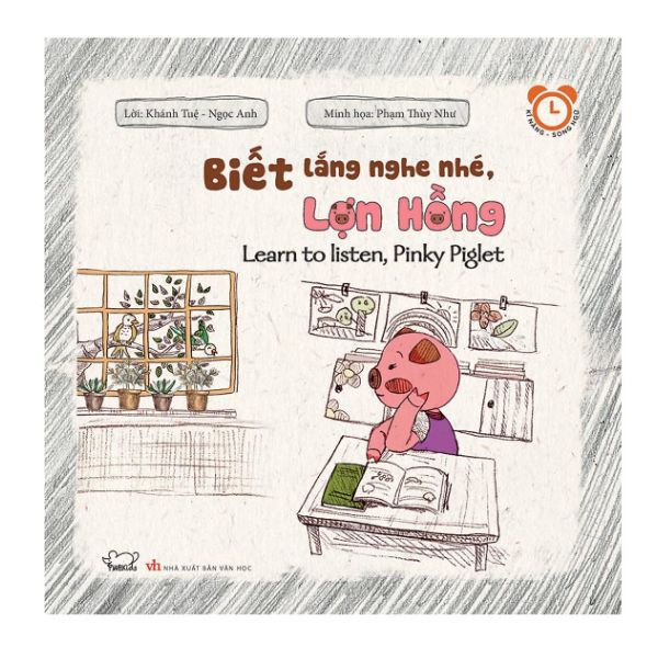 Sách - Biết lắng nghe nhé, Lợn Hồng