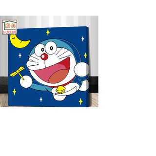 Tranh tô màu theo số hoạt hình 25x25cm
