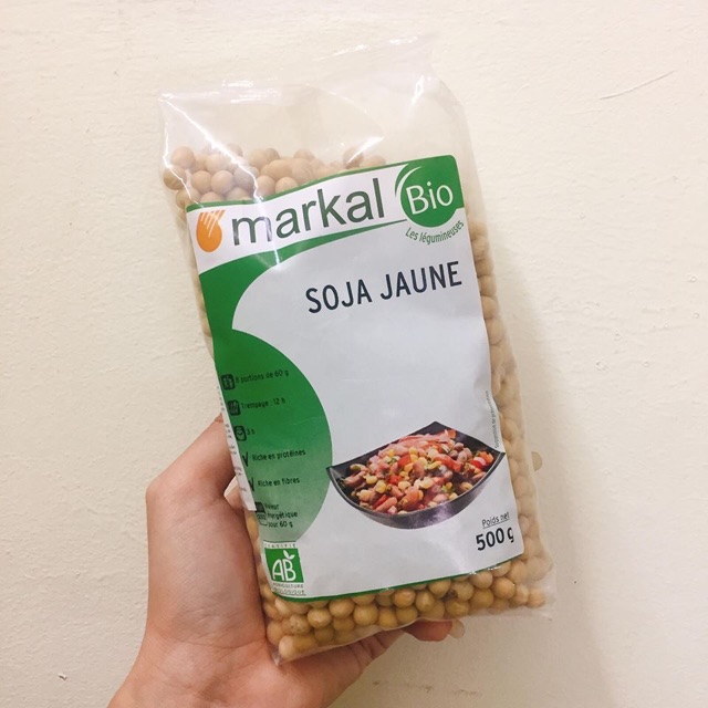 {Chia nhỏ 100gr}- Đậu nành hữu cơ Markal 5/2021