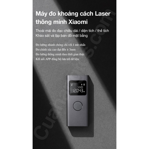 Máy đo khoảng cách laser Xiaomi Mijia MJJGCJYD001QW 40m