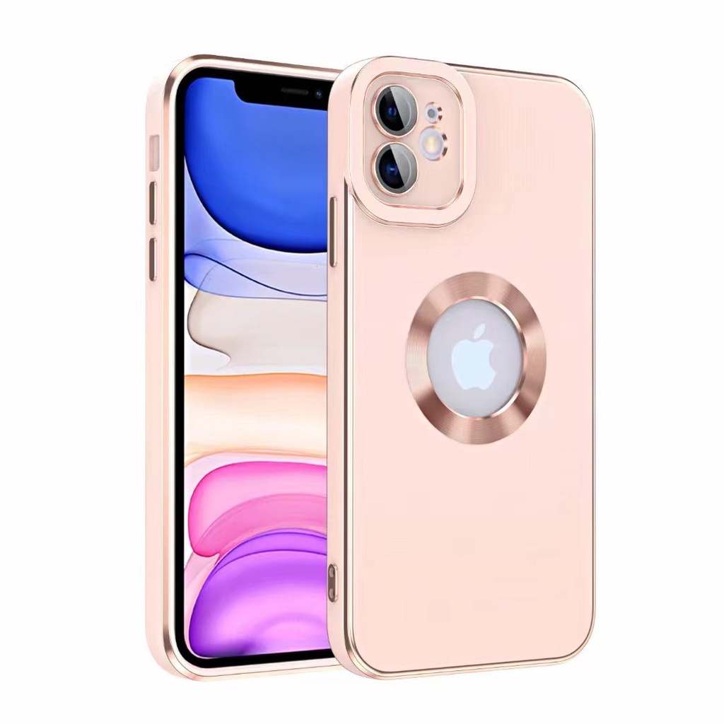 Ốp Điện Thoại iPhone 13 12 11 Pro max case ốp lưng điện thoại i phone 13 12 promax Silicon Trong Suốt In Logo Sang Trọng Cho iPhone 13 12 11 Pro Max XR XS X 7 8 Plus