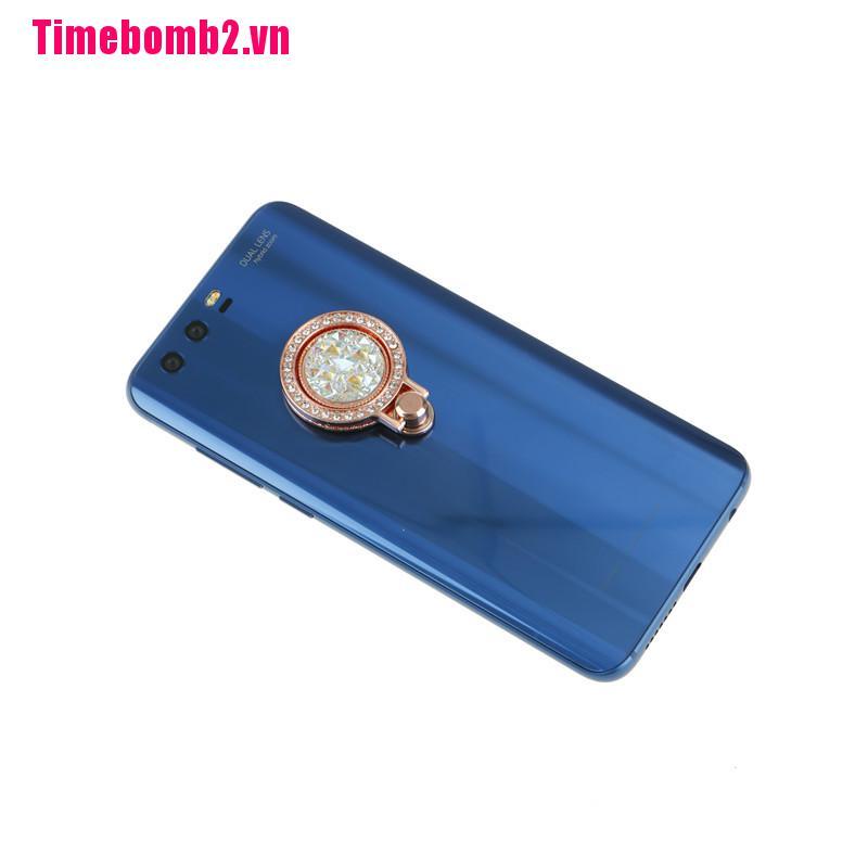 Nhẫn Giữ Điện Thoại Bằng Kim Loại Xoay 360 Độ 1 Cái