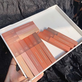 Son kem lì vuông  HERORANGE mịn mướt môi - rubycosmetics