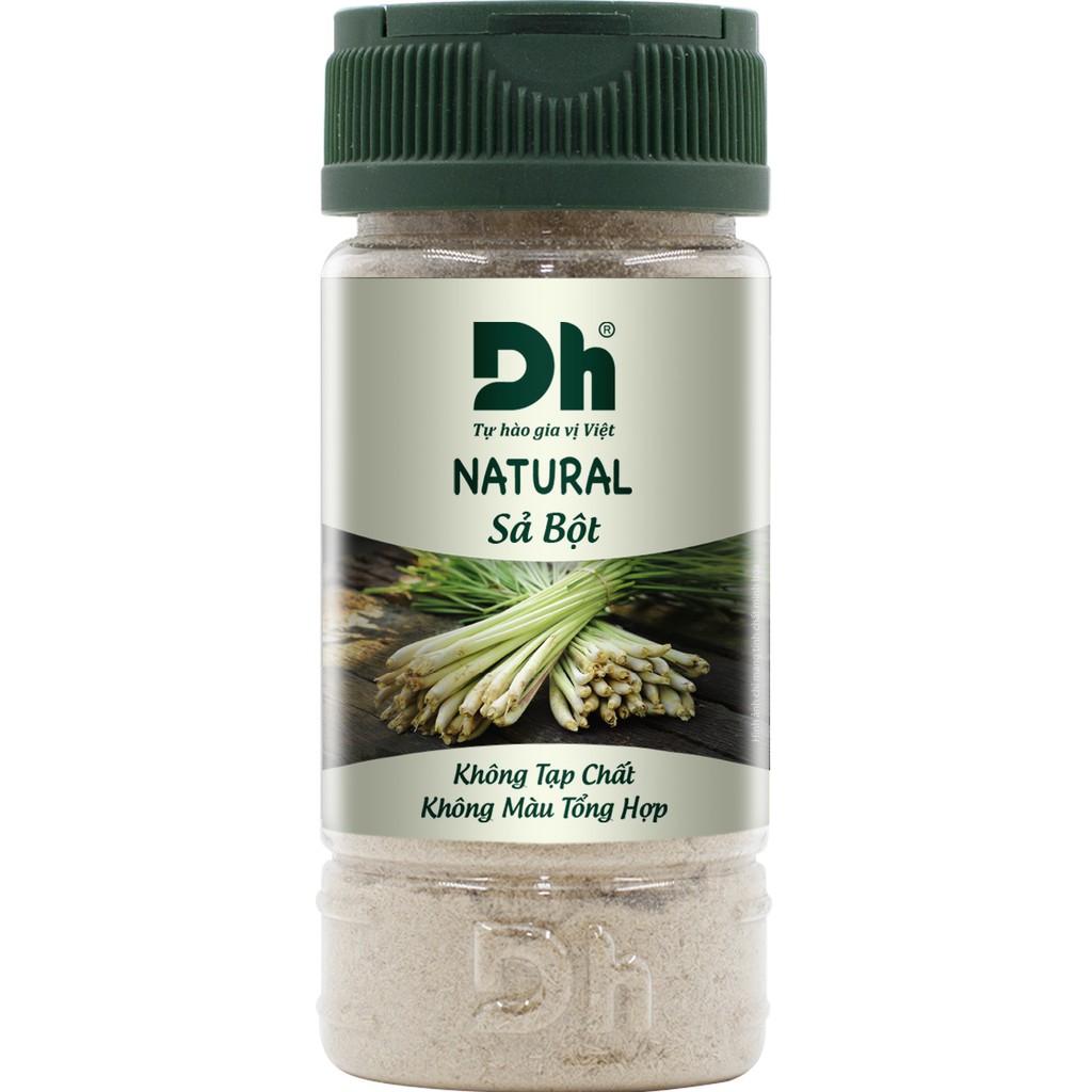 Hũ Natural Sả Bột - Thương hiệu DH Foods