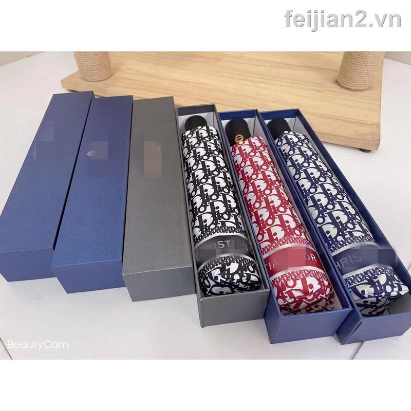 ▲▣☍Dù Xếp Tự Động DIOR Chống Tia Uv Nắng Mưa Tiện Dụng