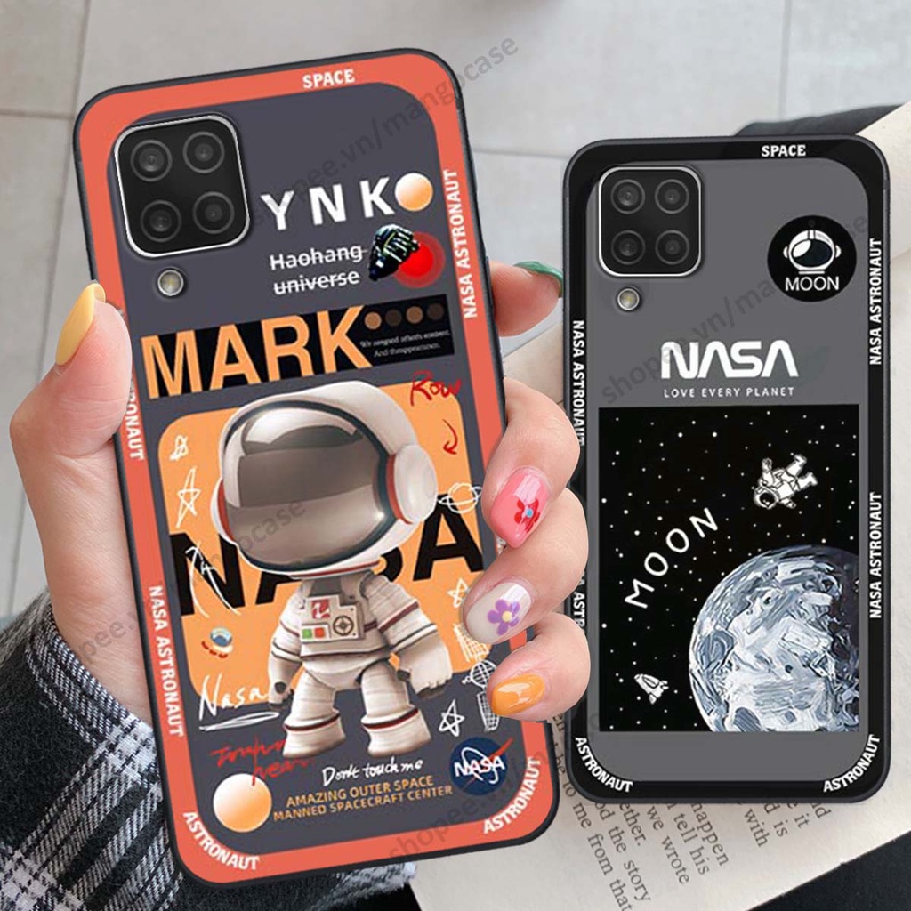 Ốp lưng Samsung A12 / M12 hình nasa, vũ trụ, robot siêu độc đáo đáng yêu