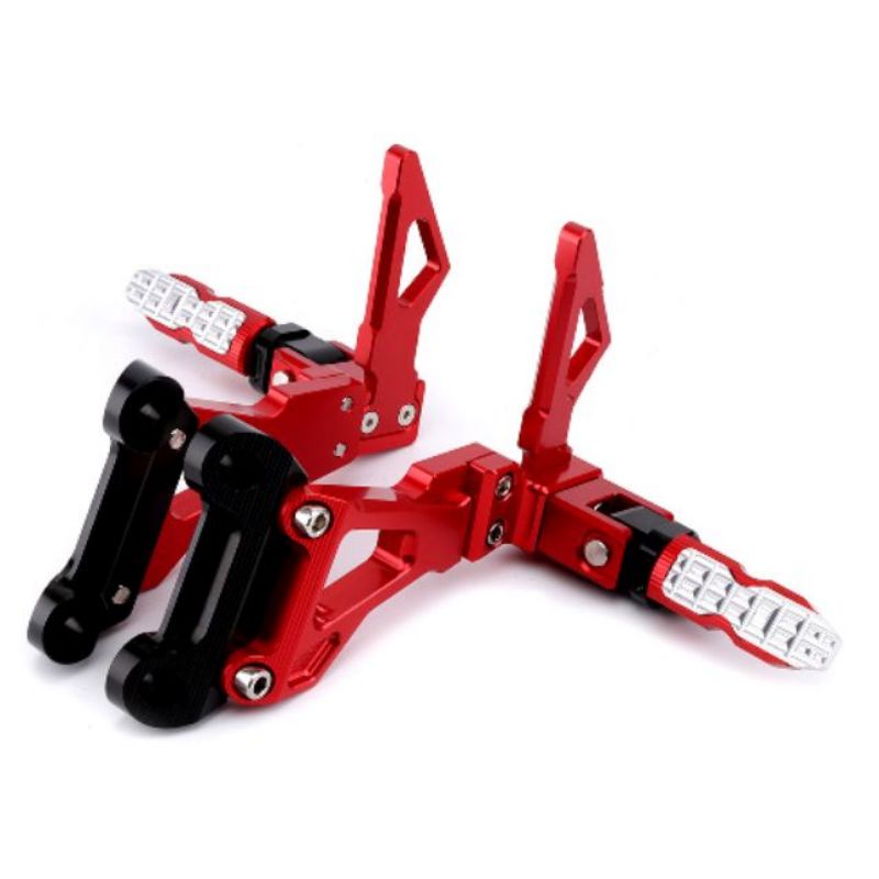 Bộ gác chân Biker chính hãng nhôm CNC sharkpower