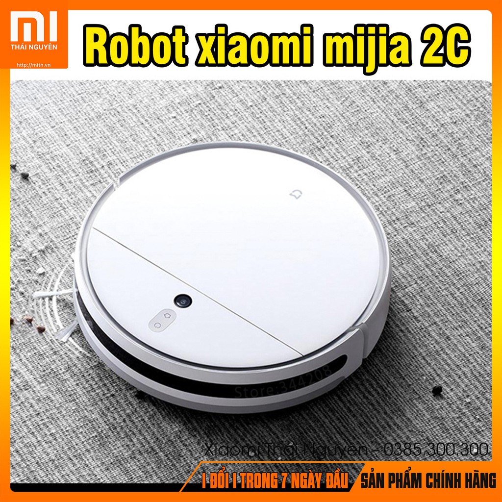 Robot hút bụi XIAOMI Mijia 2C - Robot hút bụi lau nhà 2C