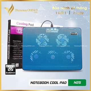 Quạt Làm Mát Laptop N25 5 Fan Quạt Hút Gió Tản Nhiệt Máy Tính – OHNO Việt Nam