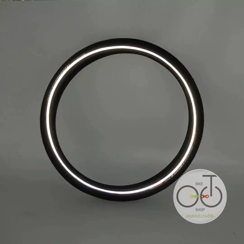 Lốp xe đạp không gai Continental Contact Urban tanh thép