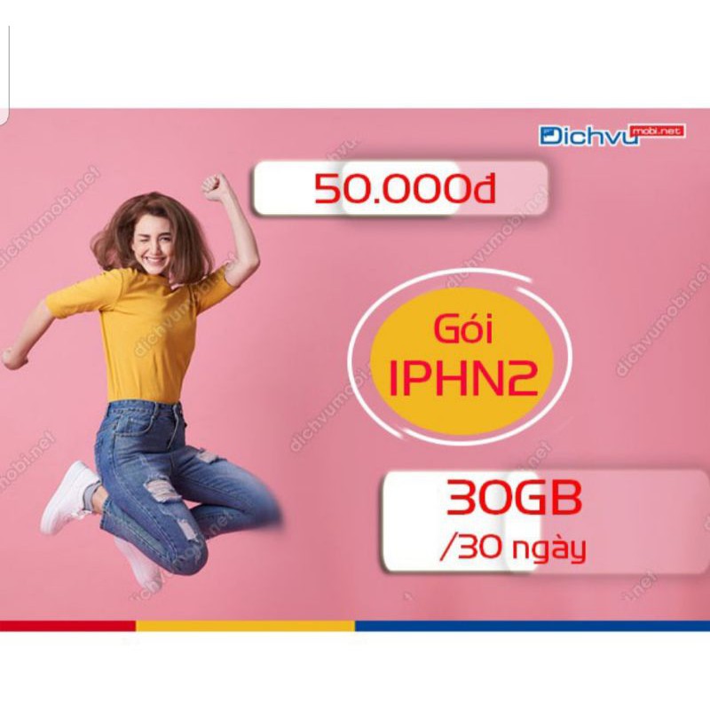 SIM 4G [Mobifone IPHN2] MAX KHÔNG GIỚI HẠN DUNG LƯỢNG DATA DÙNG TOÀN QUỐC SIM 1 TỶ GB DÙNG PHÁT WIFI THOẢI MÁI