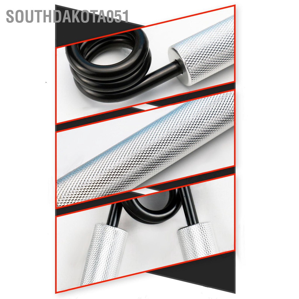 Southdakota051 Hợp kim nhôm Tay cầm bằng loại Tăng cường sức mạnh cho ngón tay Người tập luyện Nhà phát triển đào tạo cơ bắp