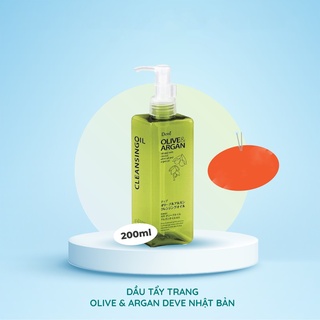 [Dầu tẩy trang] Olive & Argan Deve Nhật Bản 200ml
