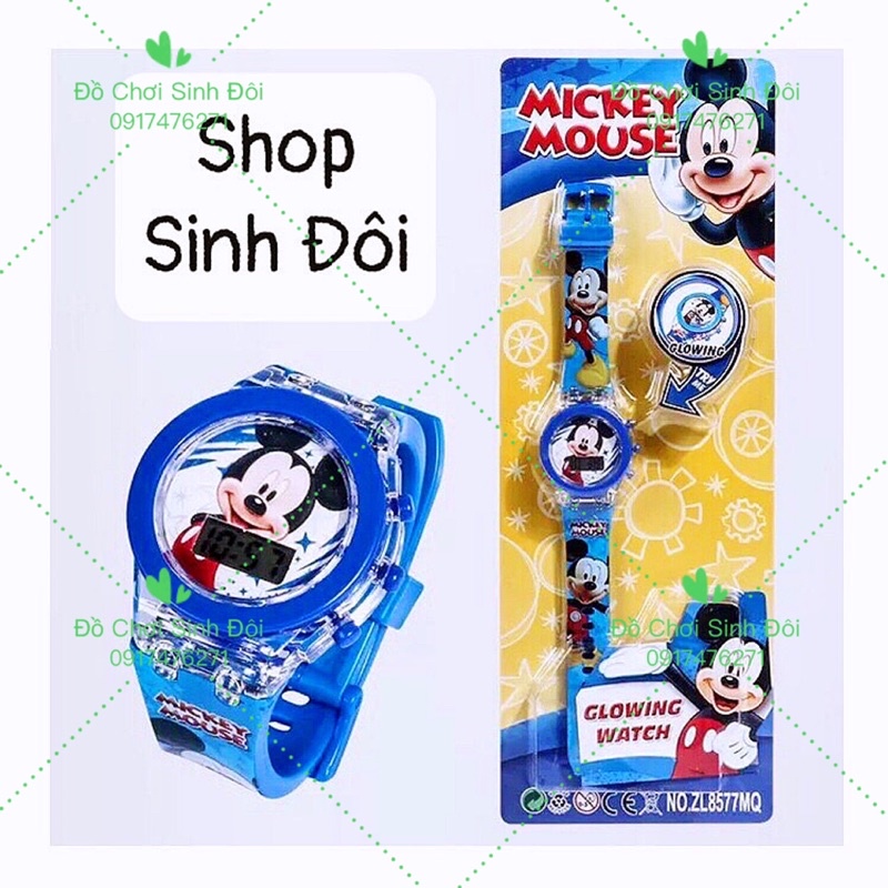 Đồng hồ bé trai có đèn