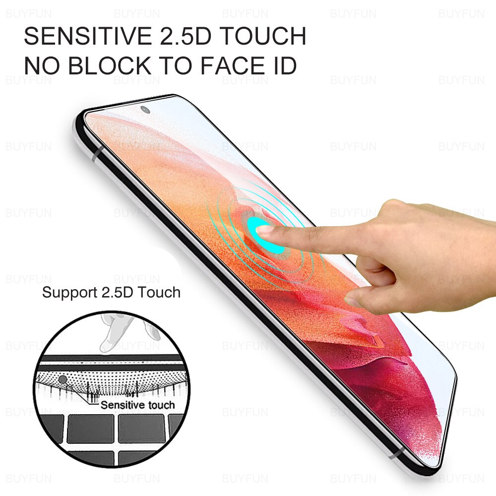 Set 2 Kính Cường Lực Bảo Vệ Màn Hình Điện Thoại Samsung S22 PLUS S22 Samsung S21 FE S20 FE