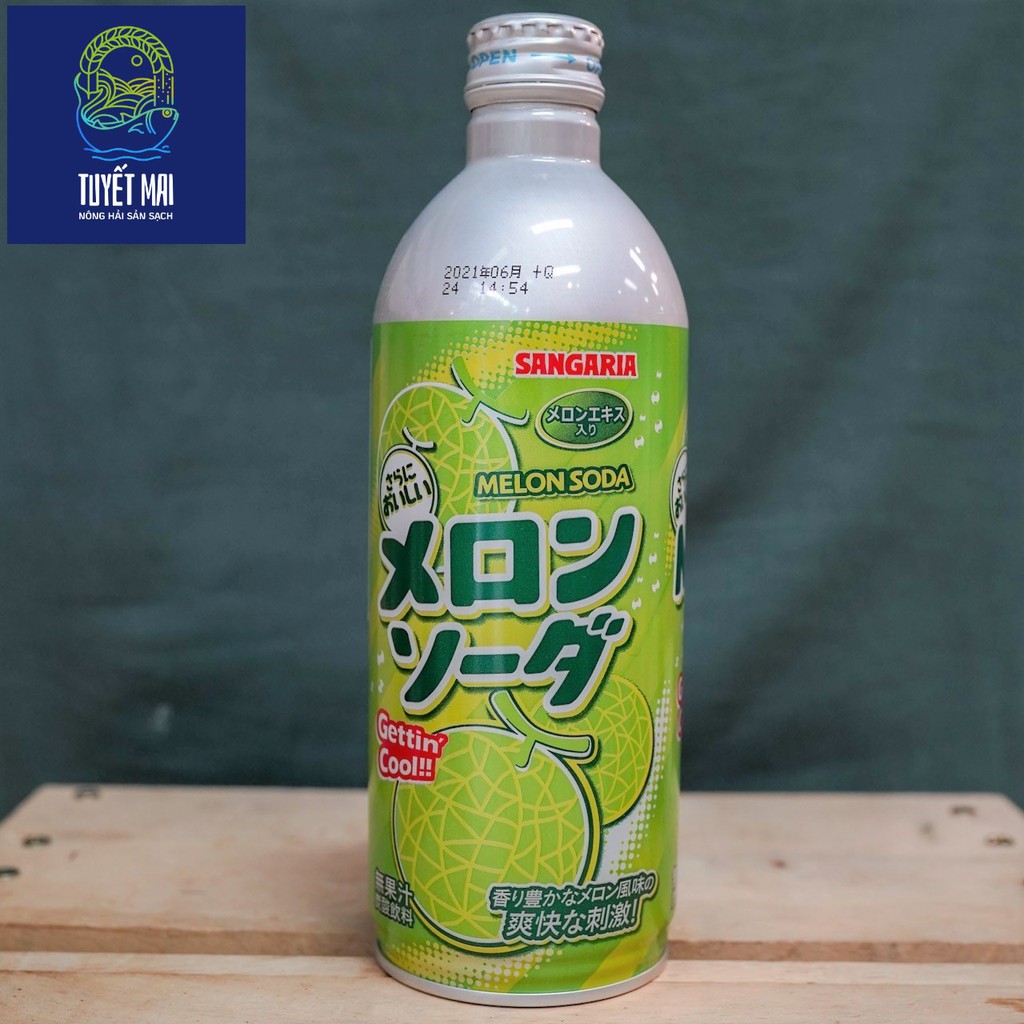 Soda Sangaria Nhật vị dưa lưới