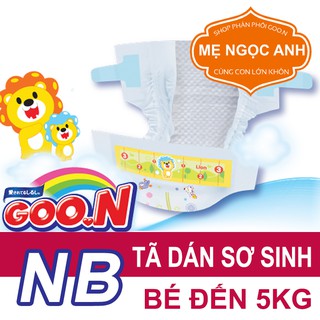 Bỉm Tã Dán Cho Trẻ Sơ Sinh - Bỉm GOON NB45